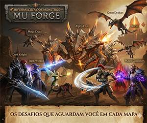 📌 Lista de Monstros e seus Mapas – Mu Forge
